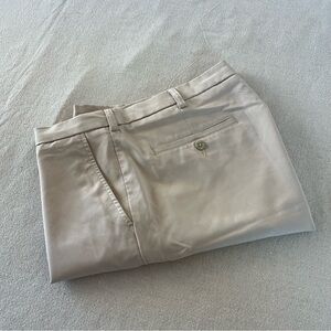 Links Edition Golf Shorts Men's 36 Tan Flat Front Performance Athletic Stretch